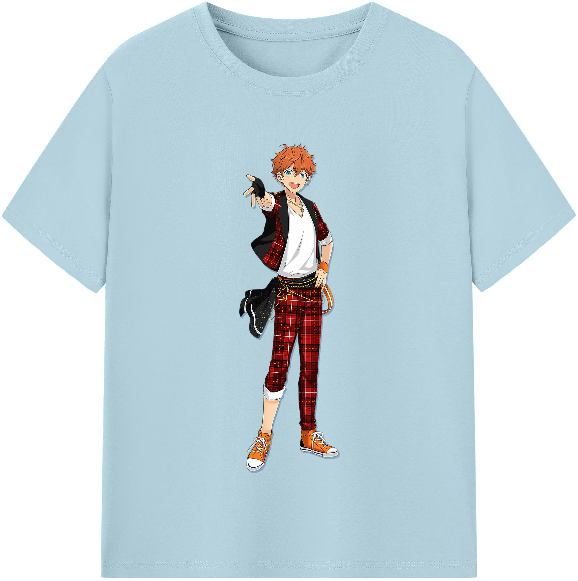 （画像用） あんさんぶるスターズ! Ensemble Stars 綿100％半袖Tシャツ（フロントプリント）